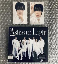 ユノ ATEEZ Ashes to Light ATINY盤 CD+トレカ