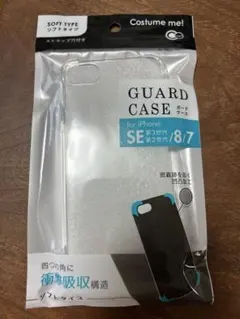 iPhone SE/8/7用透明ソフトケース