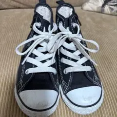 CONVERSE ALL STAR ブラック ハイカットスニーカー　17センチ