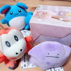 タグ付き、未使用　ポケモン　プライズ品　４点