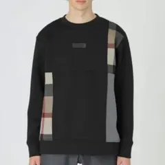 【新品】ブラックレーベルクレストブリッジ　スウェット　L　黒　バーバリー　269