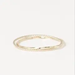 SIENA ROSE K10YG Dainty リング ねじねじ 13号 - メルカリ
