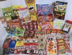 ドーナツ　ハッピーターン　お菓子　まとめ売り　大量　チップスター　バウムクーヘンのサムネイル