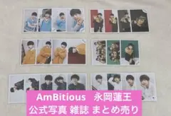 永岡蓮王セット　公式写真　雑誌