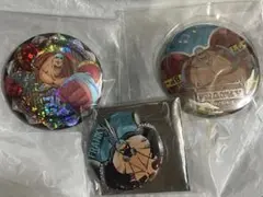 ONEPIECE フランキー 缶バッジ USJ 輩缶バッジ