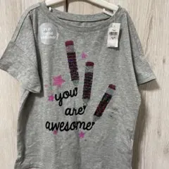 ギャップキッズ　Tシャツスパンコール130センチ