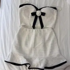 JEWELS ホワイト セットアップ ドレス M