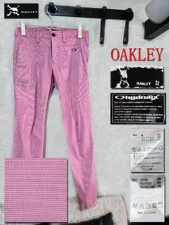 OAKLEY Hydrolix チェック柄パンツ 32