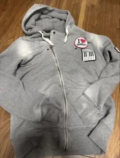 【レア】DIESEL ライダース・ヴィンテージ ワッペンパーカー ブリーチ加工