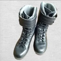 あ*様 【サルヴァトーレ フェラガモ】 ブーツ ブラック レースアップ 編み上げ