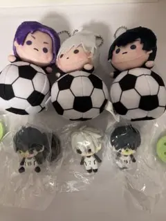 ブルーロック　ガチャ　ぬいかけ　プライズ　ぬいぐるみ　潔世一　御影玲王　凪誠士郎