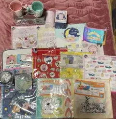 サンリオ、ポケモン、星のカービィ、うさまる、こねずみハンカチ、その他グッズセット