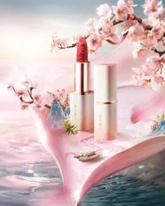 花西子 花朝月夜 彫刻リップスティック L105ドランクロータス 新品未開封のサムネイル