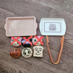 【良品】アンパンマンパン工場DXシリーズ　おまごと おもちゃセット