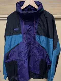 90s Columbia コロンビア ナイロンジャケット クレイジーカラー - メルカリ