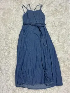 OLIVE des OLIVE キャミワンピース デニムブルー