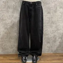 【送料無料】 Wrangler ラングラー ブラックデニム W38 古着