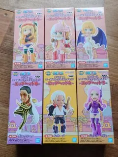 ワンピース/ワーコレ/フィギュア/6体セット/エッグヘッド/まとめて