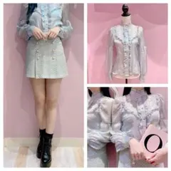 マノントーキョー　ミントシースルー　ブラウス　スカート セット 新品未使用