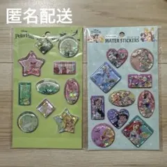 ディズニープリンセス＆ピーターパン ウォーターステッカー2シートセット