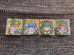 ヘッドだらけのビックリマンシール 4枚セット