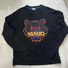 KENZO タイガー刺繍 スウェット ブラック L - メルカリ