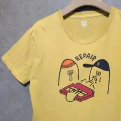 グラニフ　レトロゲーム　REPAIR　少年柄　Ꭲシャツ メンズ　Sサイズ