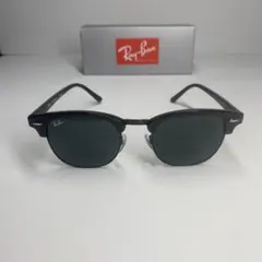 ブラック Ray-Ban RB3016 クラブマスター レイバンサングラス