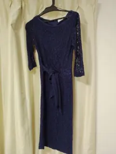 DIANE VON FURSTENBERG ネイビー ワンピース サイズ2