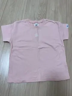 ピンク Tシャツ 背中スリット付きのサムネイル