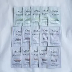 d'Alba ダルバ トーンアップサンクリーム3種15枚セット サンプル