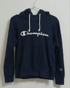 (即購入可)Champion ネイビー フード付きパーカー