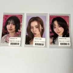 TWICE THIS IS FOR オンラインくじ ステッカー モモ、サナ、ミナ