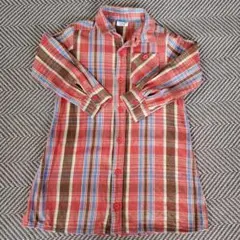 チェックワンピース