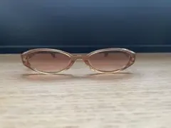 オーバル型 サングラス ブラウン系のサムネイル