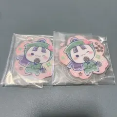 忍たま乱太郎 桜もちぴこの段 くじ アクリルスタンド 立花仙蔵 2個セット