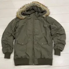 ファー付きジャケット