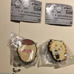 ちいかわ　ラバーマグネット2 シーサー　くりまんじゅう