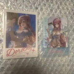 勝利の女神NIKKE 缶バッジ ブロマイド summerフェア ドロシーセット
