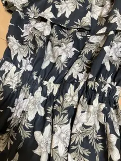 DURAS サロペット オールインワン 夏 オフショルダー 花柄のサムネイル