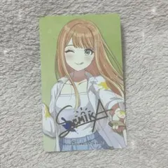 学マス 紫雲清夏 ミニブロマイド レア 箔押し