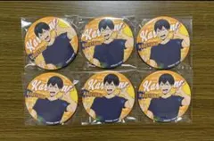 影山飛雄 ハイキュー 缶バッジ カラパレ ペイントスーツ 6個セット