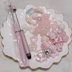 カスタムボールペン　ビーズセット