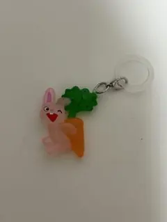 ノンタンうさぎ にんじん チャーム ストラップ