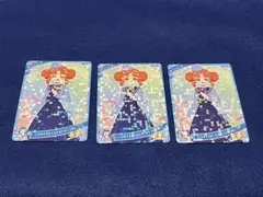 ひみつのアイプリ　リング6弾　パラダイスがくえんせいふく3ねん　3枚　リンリン