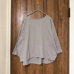 evam eva(エヴァムエヴァ)COTTON PULLOVER ブラウス