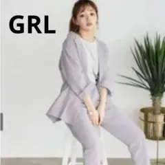 GRL グレイル セットアップ　パンツ　ジャケット　上下セット　パンツスーツ
