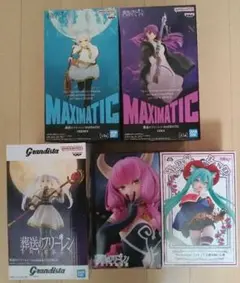 【新品未使用】葬送のフリーレン 初音ミク フィギュア 5種セット