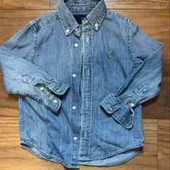 週末SALE✴︎ポロ・ラルフローレン デニムシャツ 3T 100cm
