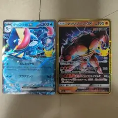 ポケモンカード ゲッコウガex マッシブーンGX 2枚セット